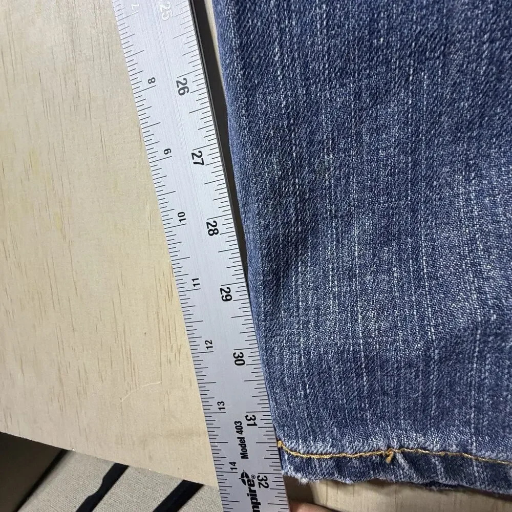 Levi’s Jeans Mens W44 L32 Blue Denim‎ 100% Cotton Straight Regular Fit
